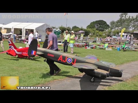 WOODSPRING WINGS RC MODEL AIRCRAFT SHOW COMPILATION - TBOBBORAP1 # 3 - 2019