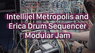 Video thumbnail for Intellijel Metropolis and Erica Synths Drum Sequencer Eurorack Jam by Maik Schott