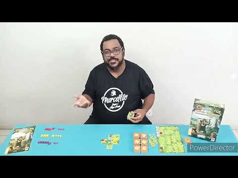 Jogos & Algo a Mais... Ep.182 CARCASSONNE CAÇADORES E COLETORES