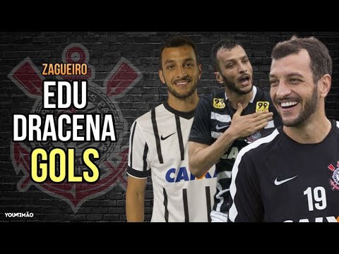 Defender Edu Dracena! ALL goals for Corinthians!