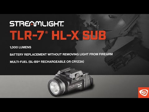 Streamlight TLR-7 HL-X Sub: Compact. Bright. Essential.
