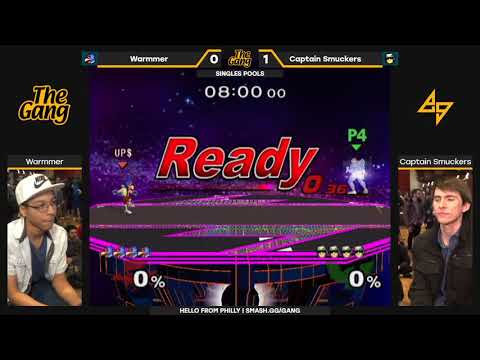 The Gang: Pools — Warmmer (Falco) vs. Captain Smuckers (Falcon) — SSBM Singles