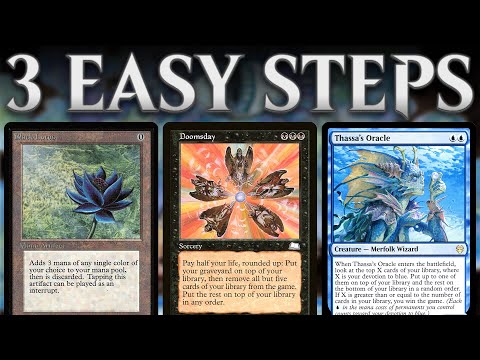UNLEASHING VINTAGE DOOMSDAY: A Masterclass in Precision & Power (BLACK LOTUS) | Magic: The Gathering