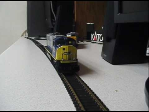 Kato SD70MAC Tsunami EMD 710 sound demo