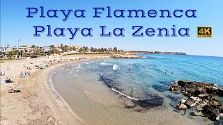 [4K] Playa Flamenca to La Zenia 🏖️ Orihuela Costa, Costa Blanca⎮Saturday Morning Walking Tour ☀️🇪🇸