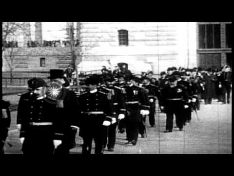 The education and professional journey of naval officer Chester W Nimitz, with vi...HD Stock Footage