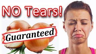 How To Cut Onions Without Crying