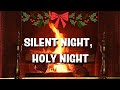 Johnny Mathis - Silent Night, Holy Night (Fireplace Video - Christmas Songs)