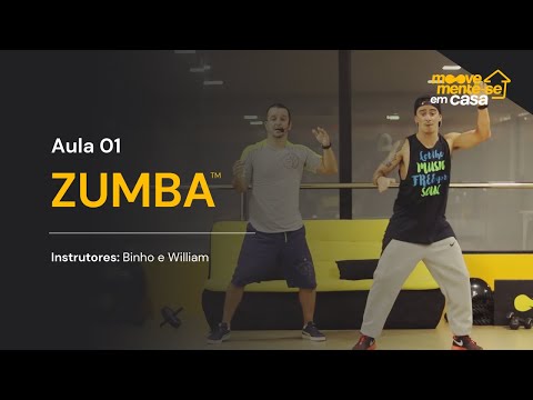 Aula 01 de Zumba - Moovemente-se em Casa