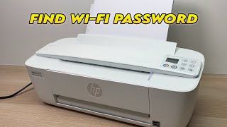 How to Find the Wi-Fi Password: HP Deskjet 3700 Series Printer