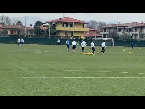 Primo allenamento Brescia per Simon Skrabb nuovo acquisto