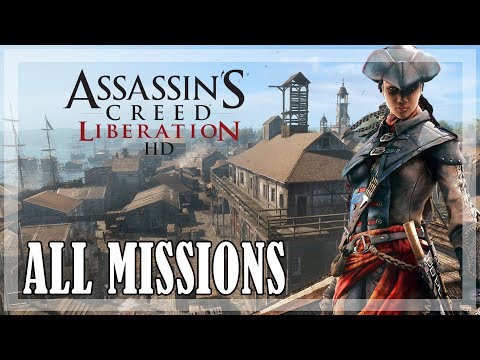 Assassin's Creed Liberation HD - All missions | Full game 100% sync
