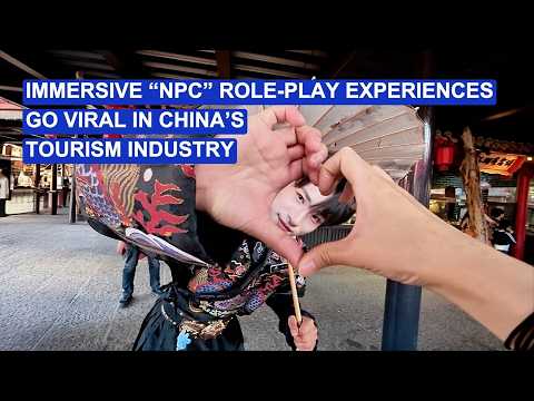 Immersive 'NPC' role-play experiences go viral in China's tourism industry