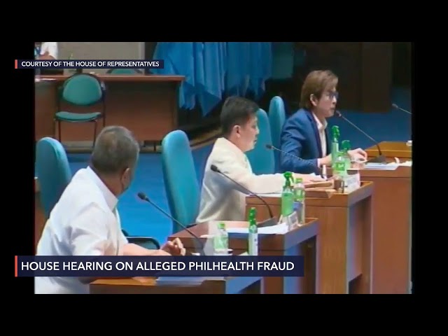 LIVE: House hearing on alleged corruption in PhilHealth