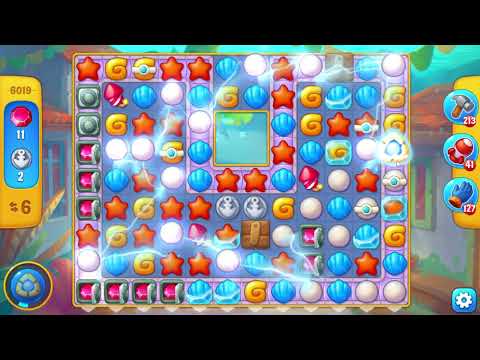 Fishdom 6019 Level - 18 moves - NO BooSTERS