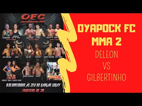 [ LUTA DE MMA ] Deleon Menezes vs Gilbertinho Pantoja - 2° Oyapock Fronteira Combat