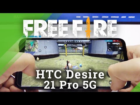 Garena Free Fire Gaming Quality Test on HTC Desire 21 Pro 5G – Performance Checkup | Gameplay