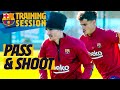 ⚽ PASSING & SHOOTING PRACTICE!