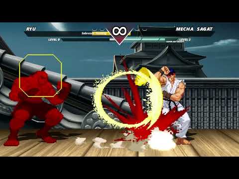 Ryu vs Mecha Sagat | Cool Down The Heat ! | Intense Fight ! | Street Fighter New Generation