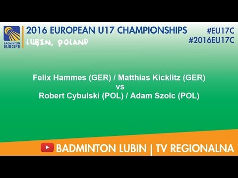 #2016EU17C Lubin - Felix Hammes & Matthias Kicklitz VS Robert Cybulski & Adam Szolc