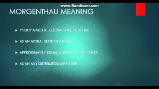 The Balance of Power