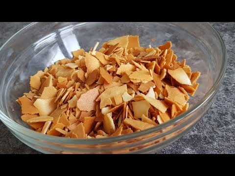 How to Make Feuilletine Flakes| Lacy Crepes | Pailleté  | Crepes Dentelles for Mousse Cakes