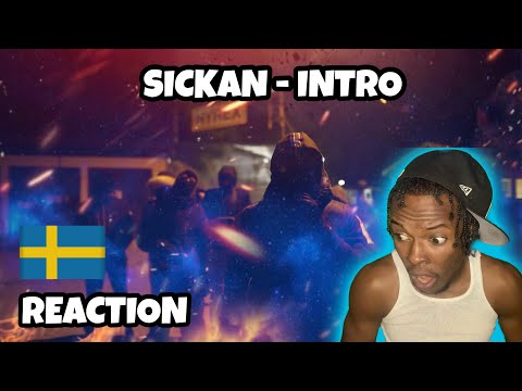 AMERICAN REACTS TO SWEDISH DRILL RAP! Sickan - Intro