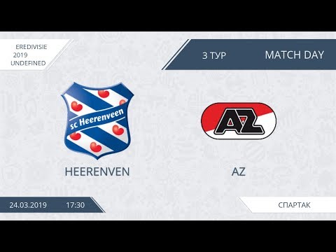 AFL19. Netherlands. Eredivisie. Day 3. Heerenven - AZ.