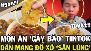 Mukbang TRỨNG CÁ THIỀU đắt đỏ - Tưởng THẮNG ĐỜI 1-0, tiktoker TÁI MẶT sau 30 phút | Pin News