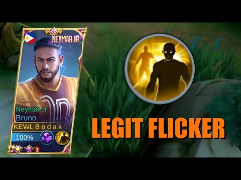 BRUNO FLICKER CHEAT | BRUNO BEST BUILD AND EMBLEM - MLBB