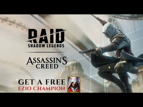 Raid Shadow Legends новая коллаборация с Assassins creed БЕСПЛАТНЫЙ ГЕРОЙ ЗА ВХОД