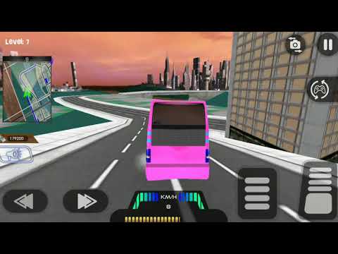 City Coach Bus Simulator Game 2019 - Android Gameplay Part #2