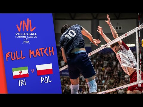 Iran 🆚 Poland - Full Match | Men’s Volleyball Nations League 2019
