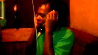 DERRIK PARKER VOICING AT EXODUS STUDIO (JAMAICA) - JUNE 2011
