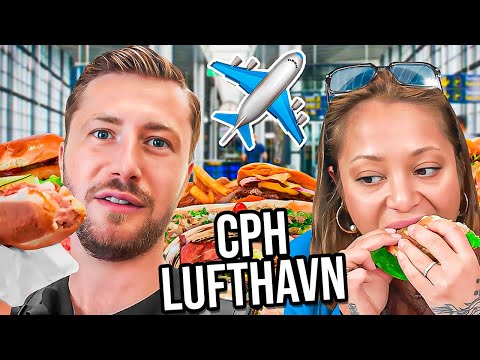 Tester det bedste mad fra Københavns Lufthavn!