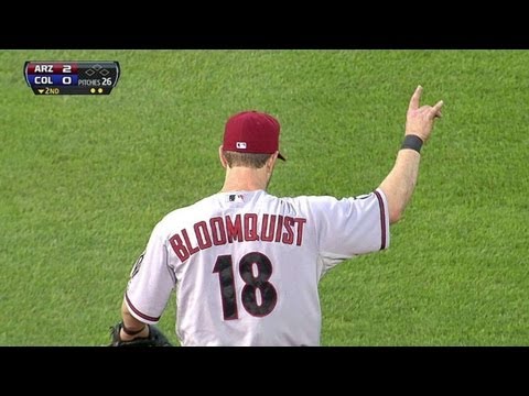 ARI@COL: Bloomquist slides for a slick stop at short