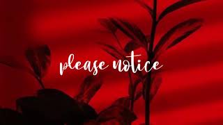 𝙥𝙡𝙚𝙖𝙨𝙚 𝙣𝙤𝙩𝙞𝙘𝙚 - 𝙘𝙝𝙧𝙞𝙨𝙩𝙞𝙖𝙣 𝙖𝙠𝙧𝙞𝙙𝙜𝙚 (𝙨𝙡𝙤𝙬𝙚𝙙)