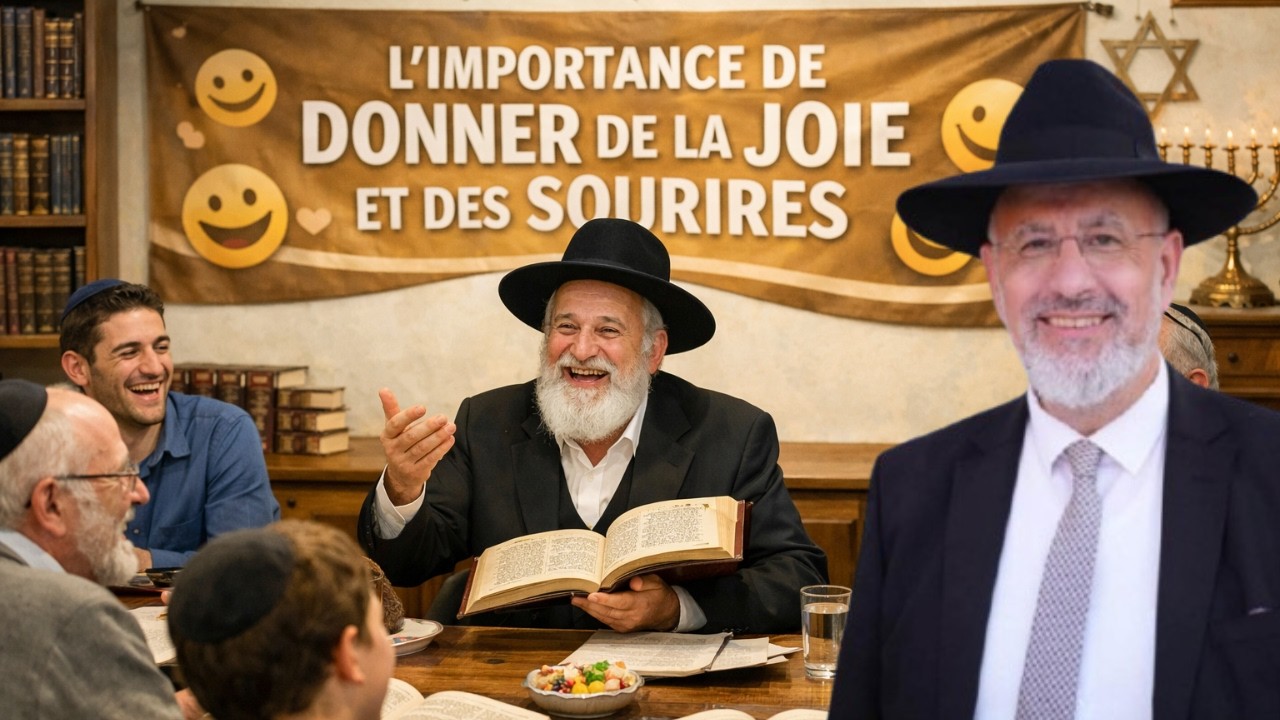 L’importance de donner de la joie et des sourires