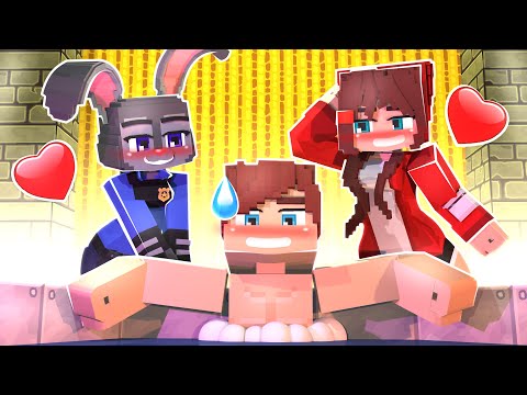 JJ LOVE CURSE Zootopia 2 - JJ & Mikey Maizen Minecraft Animation