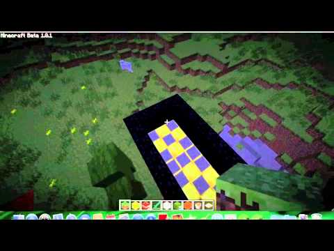 rainbows,leprechauns,pot of gold,explosions in minecraft