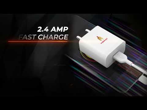 vismac  wall charger with warranty.
