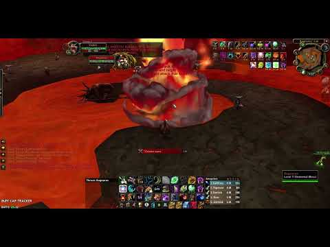 Classic WoW - Molten Core Ragnaros - 60lvl druid tank 2023