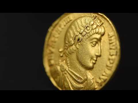 Moeda, Valentinian I, Solidus, 364, Antioch, AU(50-53), Dourado, RIC:2bxxxviii3