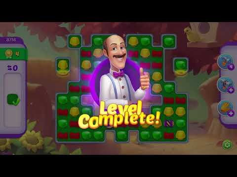 Homescapes level 8716 🏡 Gameplay Walkthrough (Android, iOS) Playrix