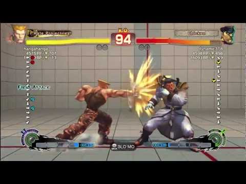 hangahanga (Guile) vs dynamic318 (Bison)