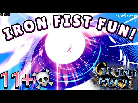 [GPO] MAX IRON FIST DESTROYS EVERY PLAYER IN BATTLE ROYALE!