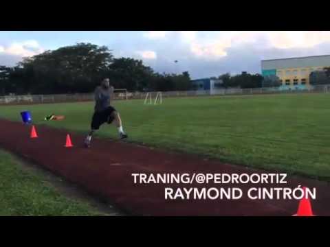 Entrenamiento de Raymond Cintrón