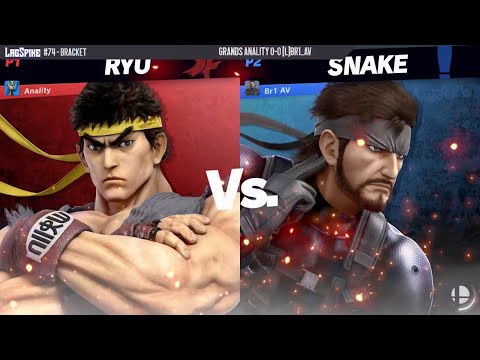 Lagspike 74 Grand Finals Anality (Ryu) VS Br1 AV (Snake)