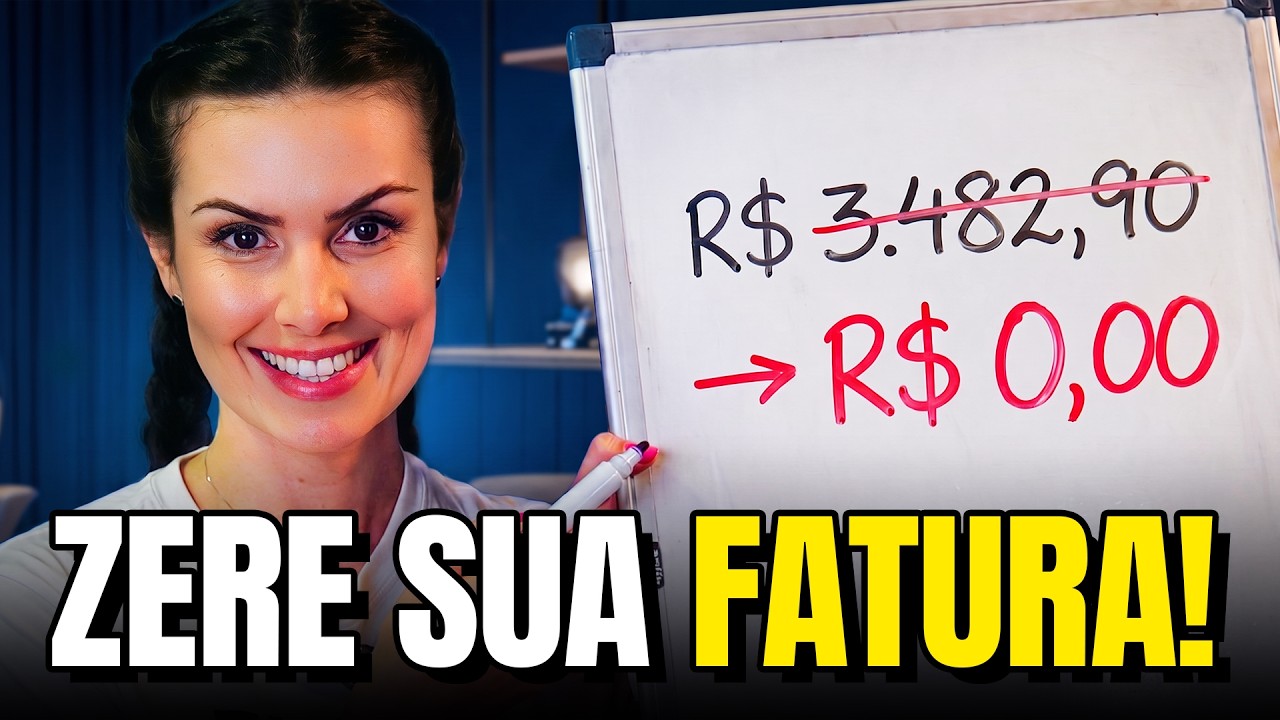 O MÉTODO INTELIGENTE para ZERAR a FATURA do CARTÃO DE CRÉDITO: eu fiz e funciona!