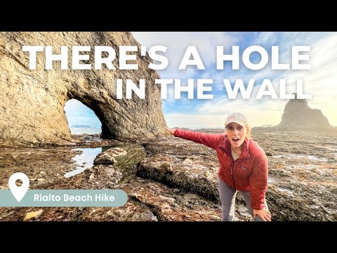 You Can ONLY Visit This Place at Low Tide! | Beach Hike in Olympic National Park